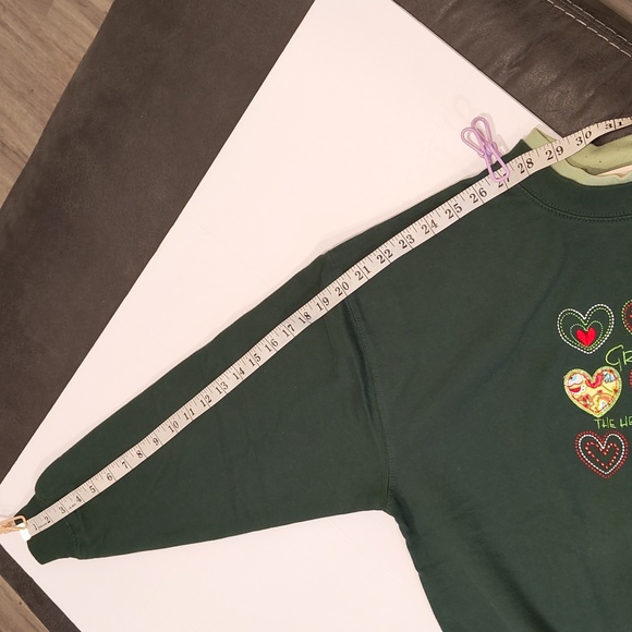 Vintage M&C Sportswear Grandma The Heart Of It All Women's Sweatshirt M - Picture 8 of 8